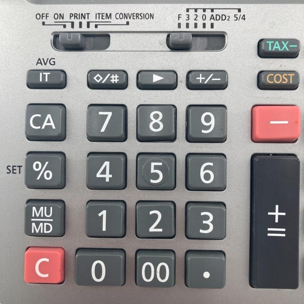 Casio HR-100TM Tax And Exchange Printing Calculator‎ 12 Digit